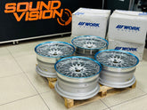 20” WORK VSXV 3pce split wheels 5/120